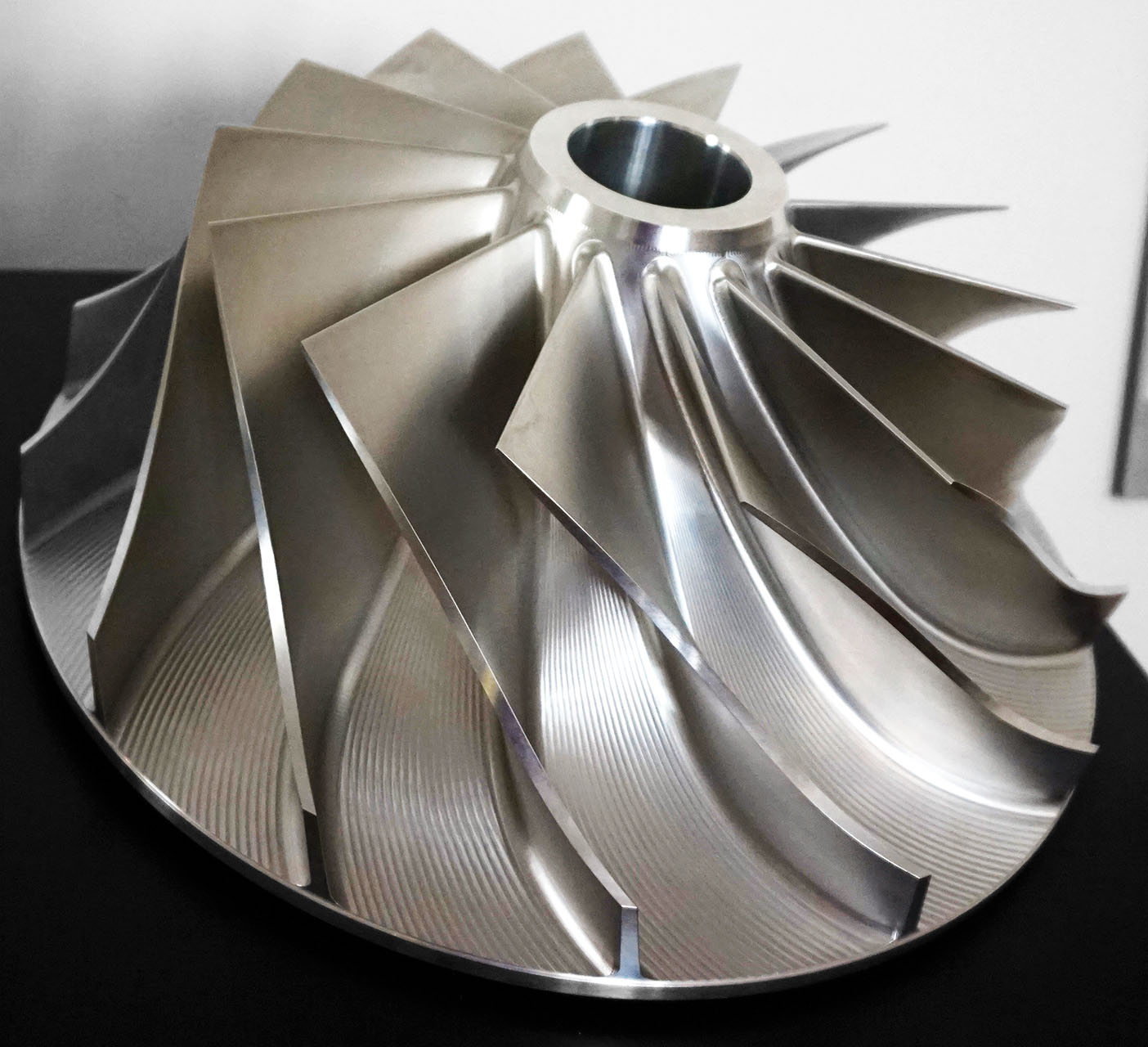 High speed industrial impeller for balancing